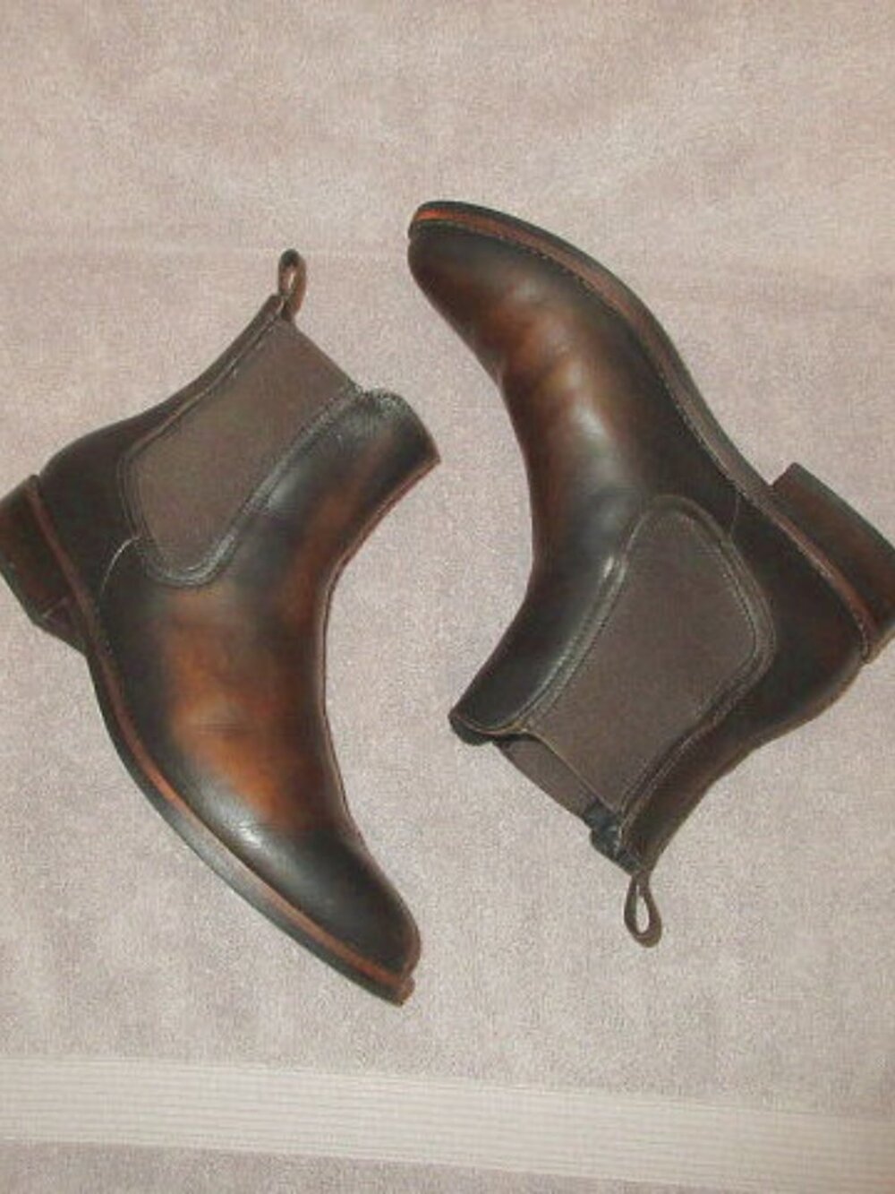 Thursday Boot Company Womens Duchess Size 8 Leather Chelsea Coffee Brown Comfort